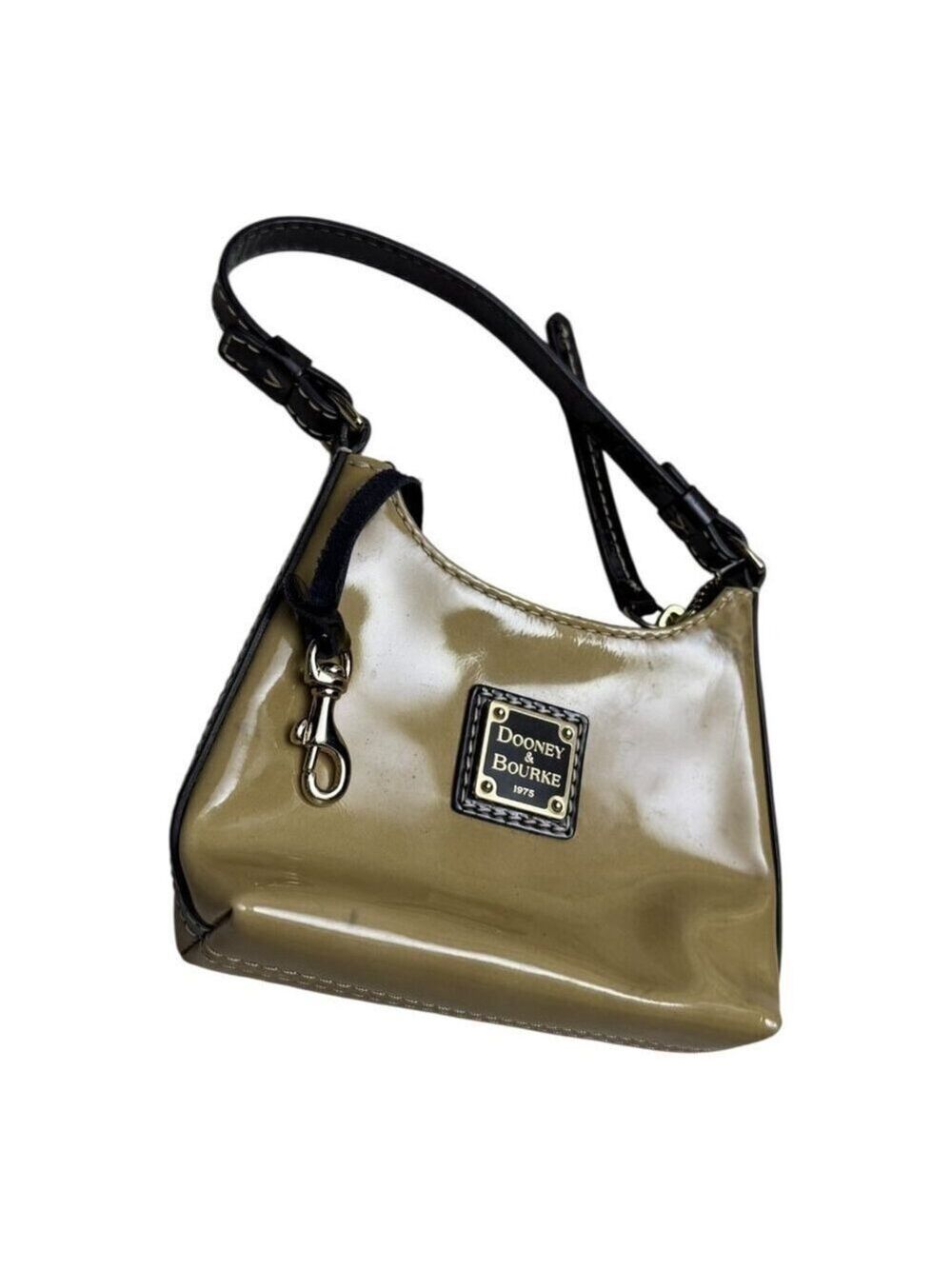 DOONEY & BOURKE Bitsy Bag VINTAGE Mini Patent LEATHER Purse
